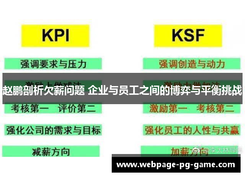 赵鹏剖析欠薪问题 企业与员工之间的博弈与平衡挑战